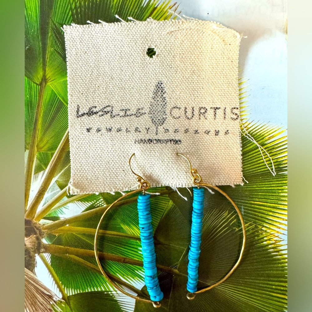 Leslie Curtis Turquoise Earrings